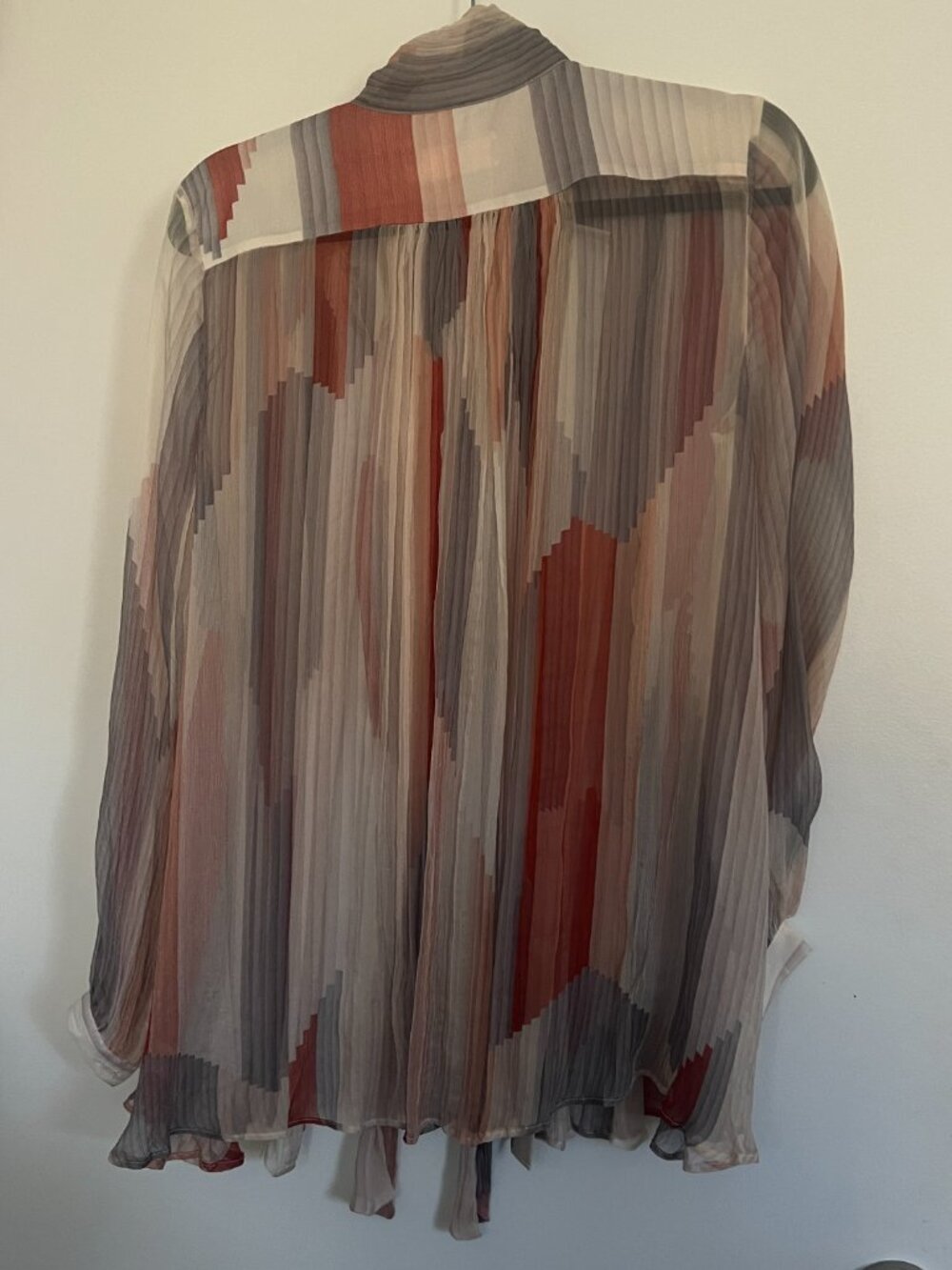 Zimmermann Sheer Silk Blouse Size 1/Small - Picture 5 of 7